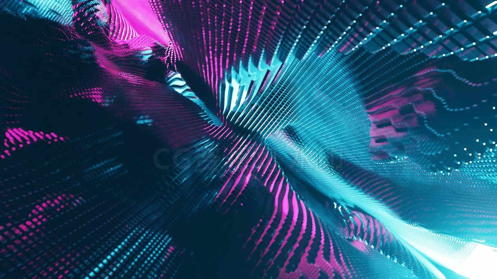 Blender炫酷百个转场效果工程场景文件077-B站/公众号:特效向