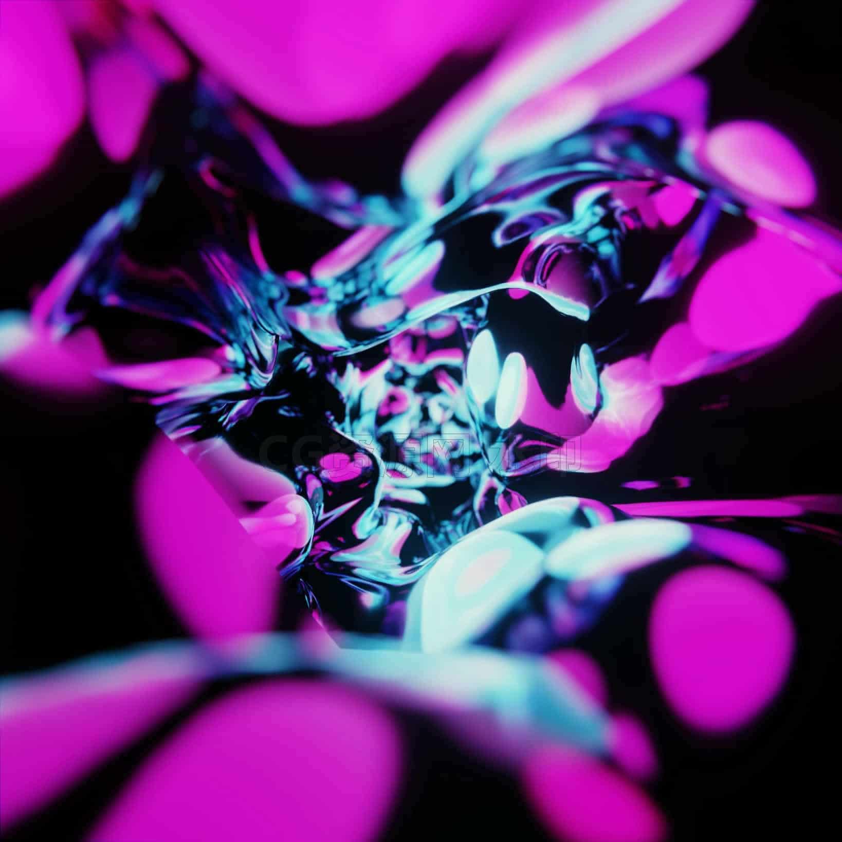 Blender炫酷百个转场效果工程场景文件079-B站/公众号:特效向