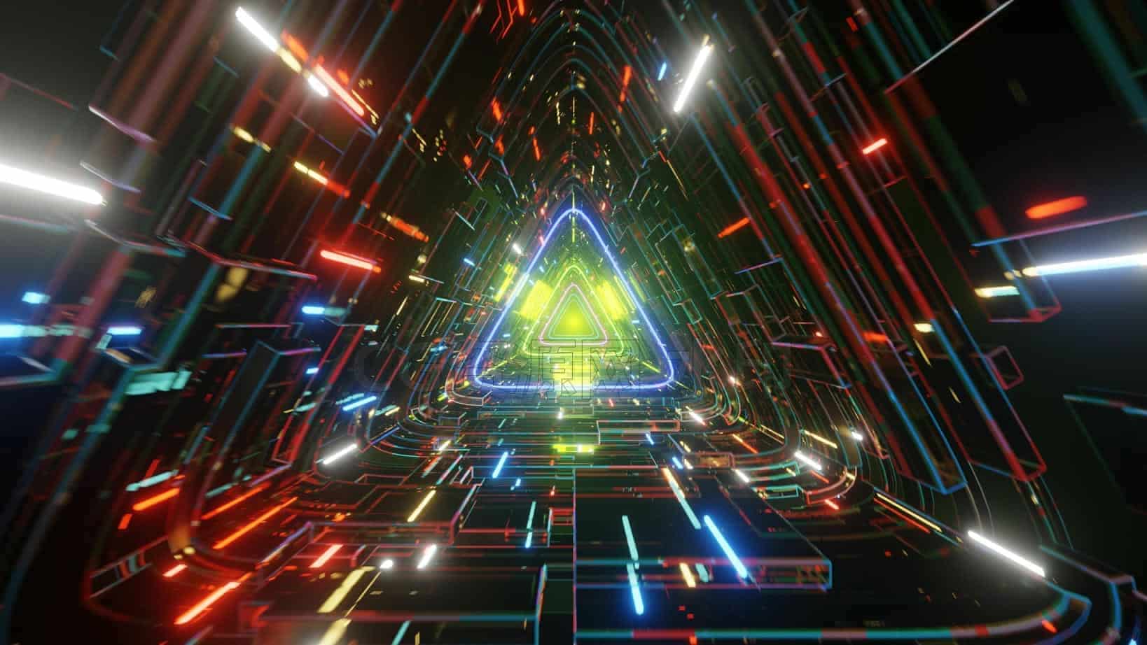 Blender炫酷百个转场效果工程场景文件092-B站/公众号:特效向