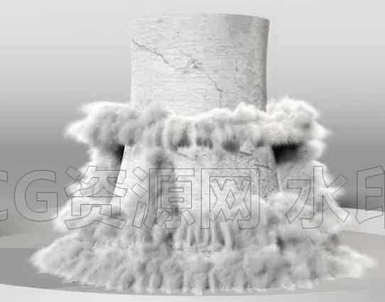 第95篇 houdini塔冷却倒塌破碎NUCLEAR COOLING TOWER DESTRUCTION-B站/公众号:特效向