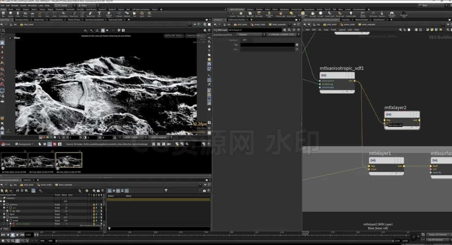 图片[11]-新女发音国语Houdini21海洋模拟从搭建到渲染合成 Mastering Ocean Simulations in Houdini【DoubleJump出品】-B站/公众号:特效向