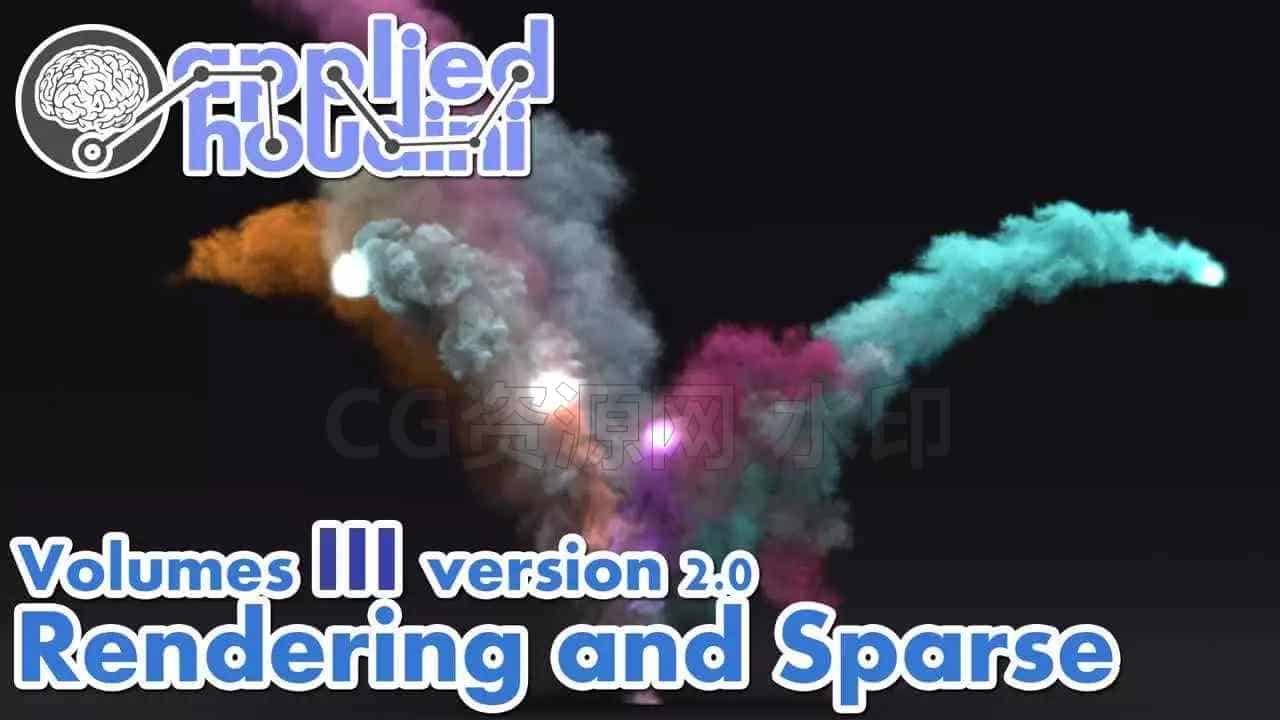 74章Houdini 18全新稀疏pyro系统全面教程Applied Houdini - Volumes III-B站/公众号:特效向