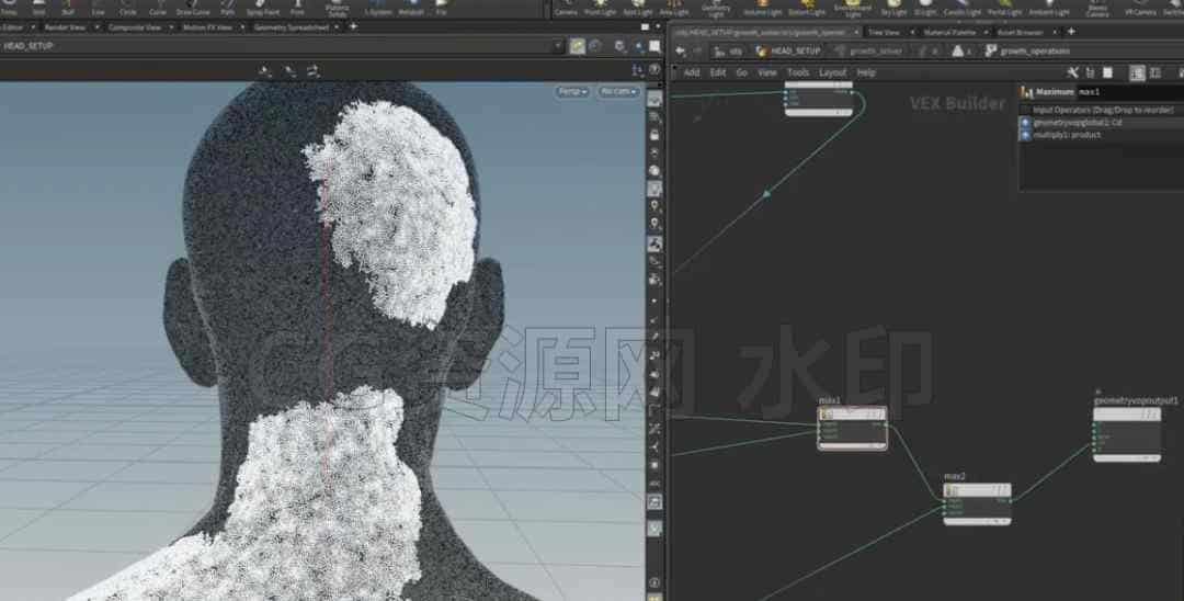 图片[13]-116篇 houdini解体消散效果Disintegration Effect-B站/公众号:特效向