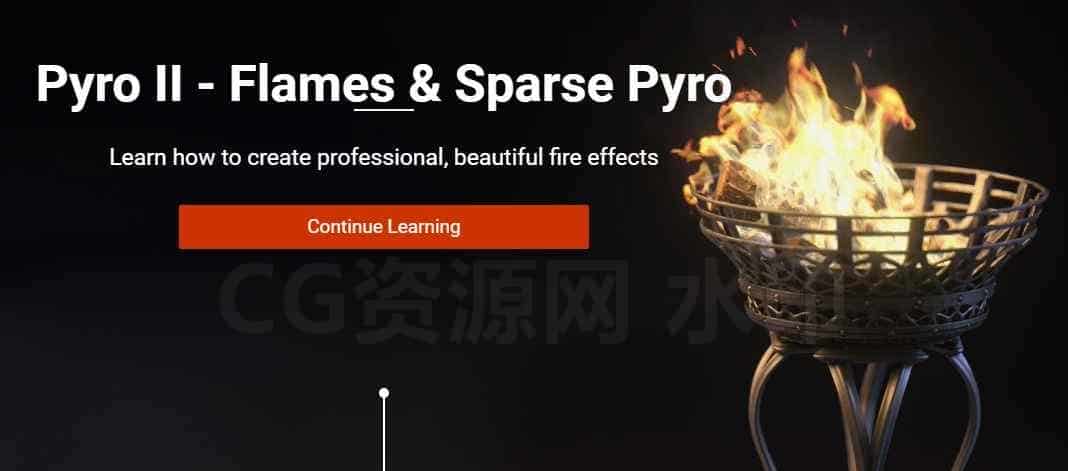 图片[2]-第50篇 cgforge Houdini 18写实火焰与新Pyro系统Pyro II – Flames & Sparse Pyro-B站/公众号:特效向