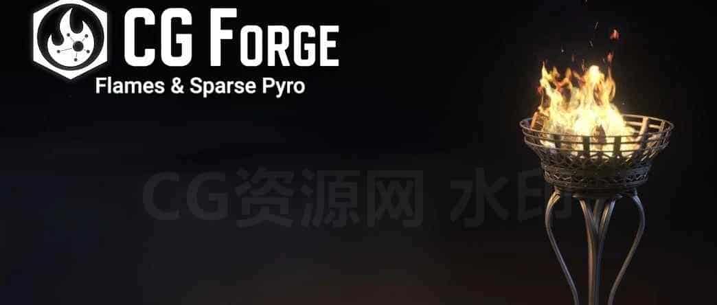 图片[14]-第50篇 cgforge Houdini 18写实火焰与新Pyro系统Pyro II – Flames & Sparse Pyro-B站/公众号:特效向