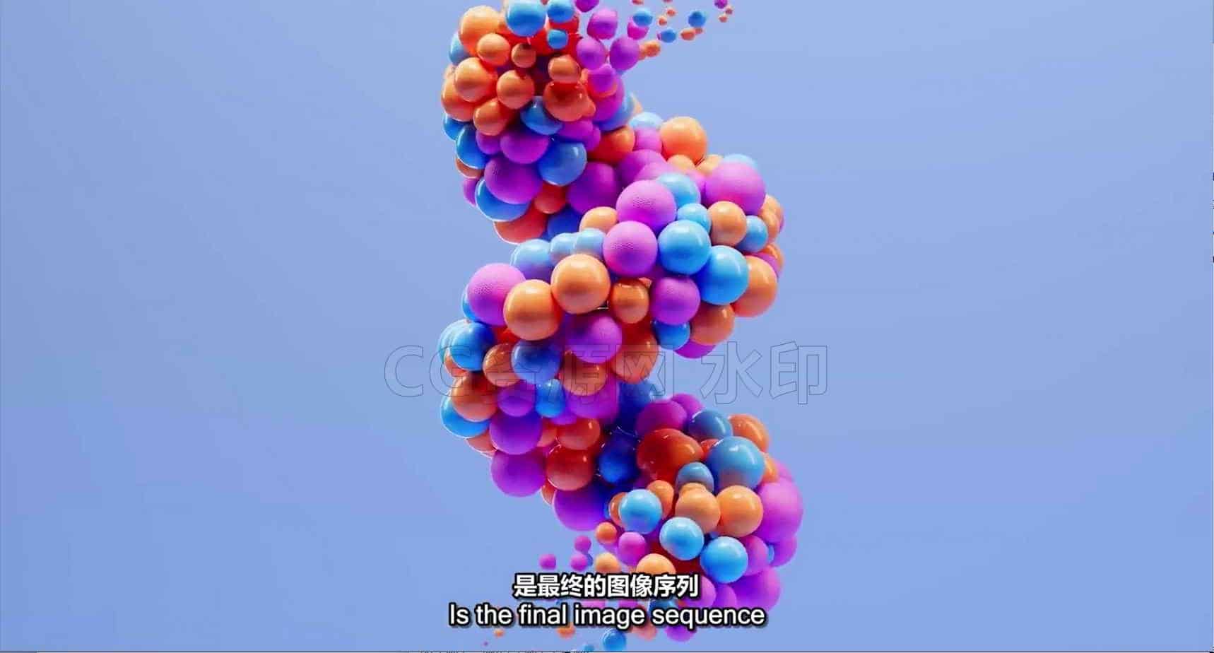 151篇 Houdini和Redshift中的循环柔体-B站/公众号:特效向