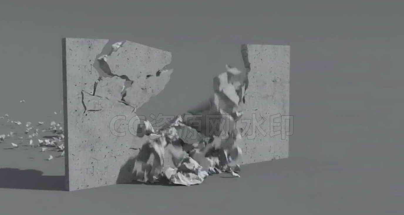 152篇 RBD墙破坏Introduction to RBD I - Wall Destruction-B站/公众号:特效向