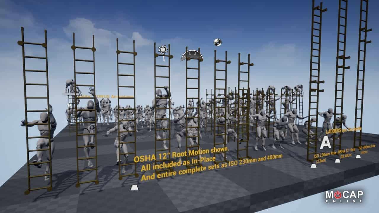 图片[3]-Ladder_Pro梯子_专业版-UE5动作库-B站/公众号:特效向