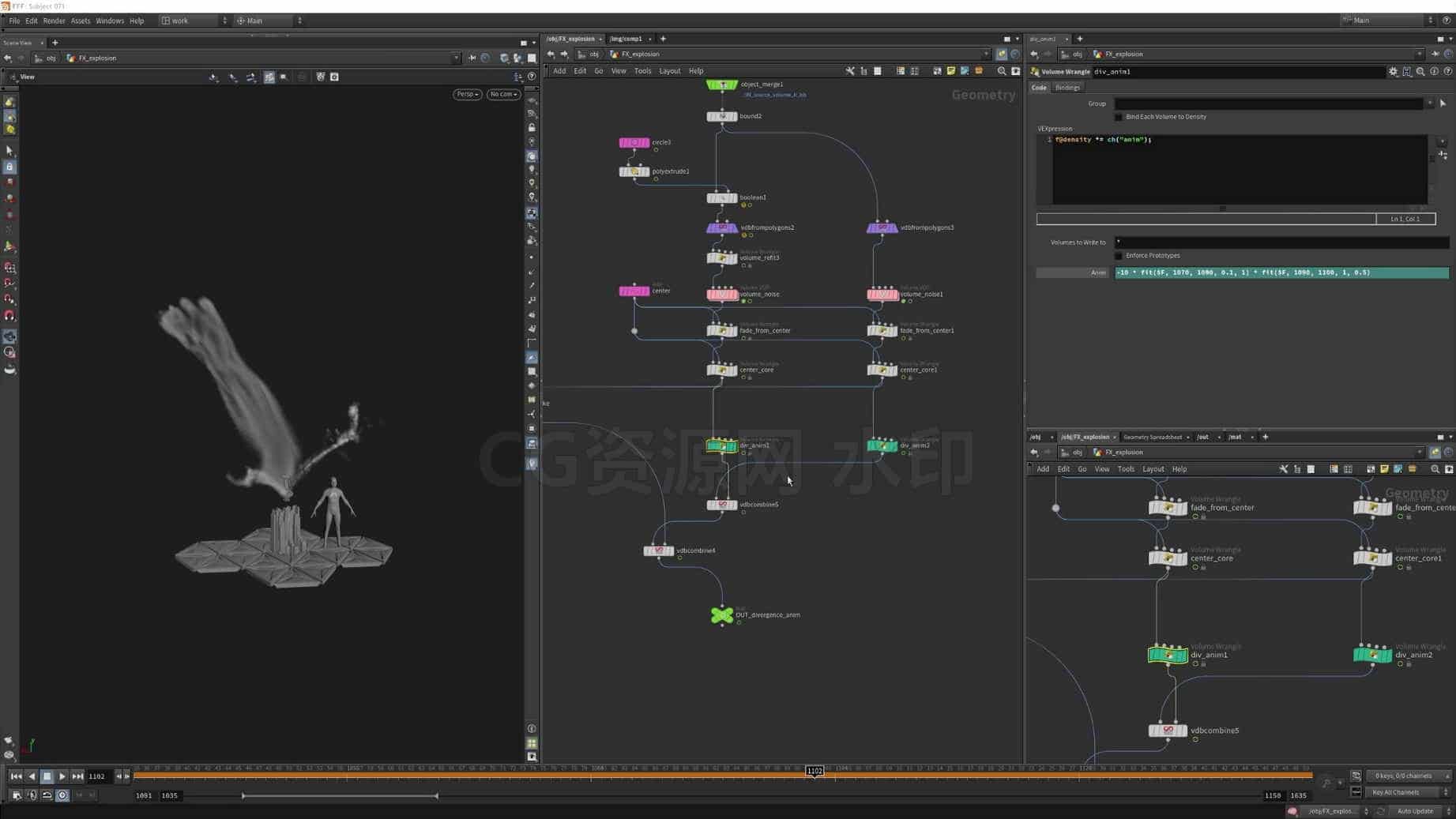 图片[3]-第157篇 Houdini19科幻能量花火全流程大型特效课程FFF- Subject 071 _ Houdini Tutorial _ Trailer-B站/公众号:特效向