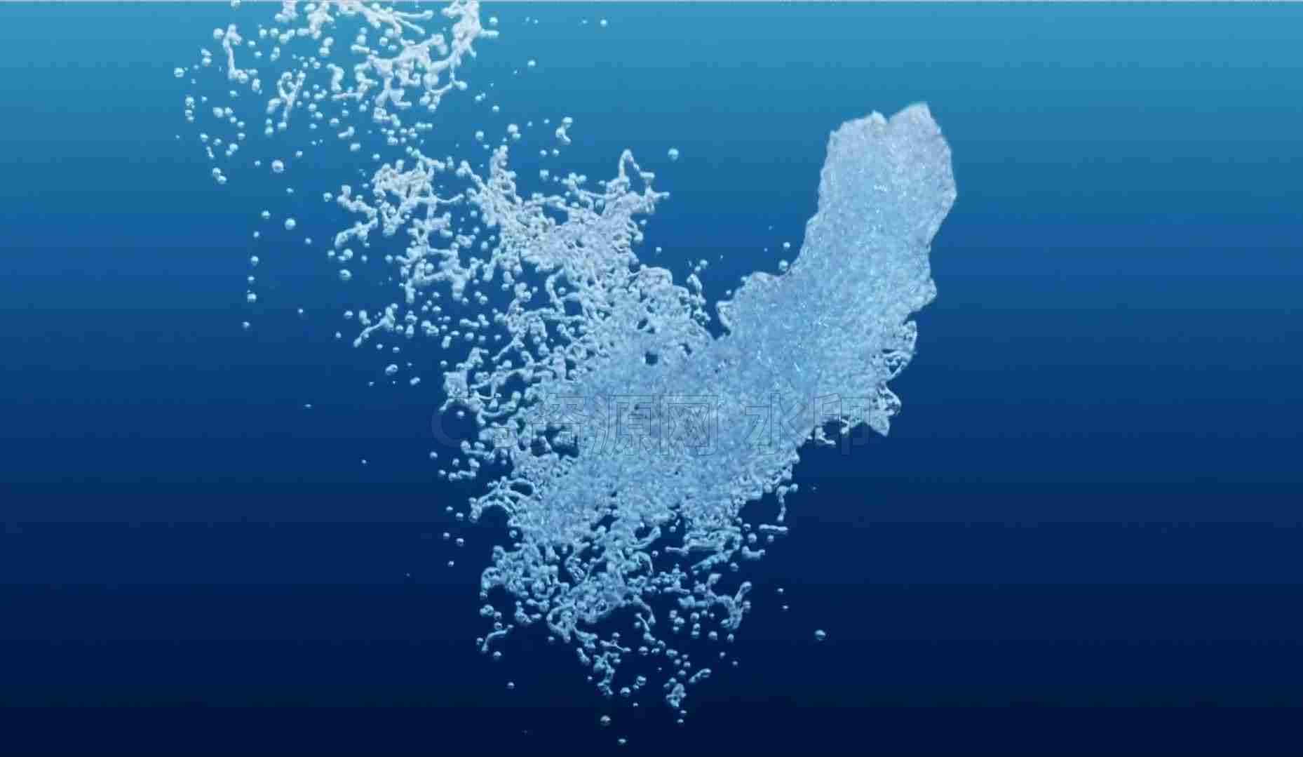 Houdini 19.5水下泡泡Underwater Bubbles | POP simulation --B站/公众号:特效向