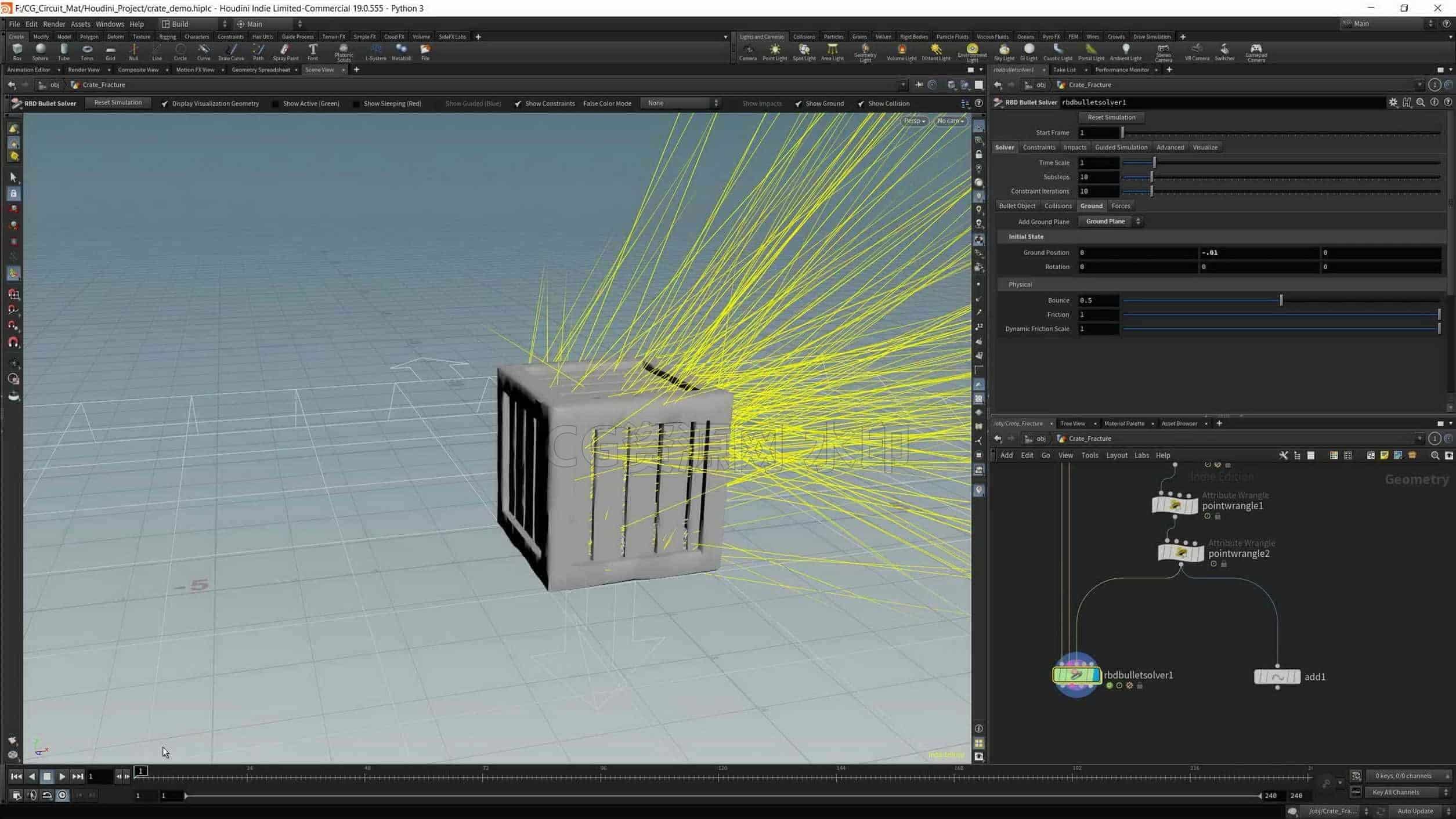 图片[8]-第168篇 Houdini和UE5中的实时VFX Realtime VFX in Houdini & Unreal 5虚幻搜索-B站/公众号:特效向