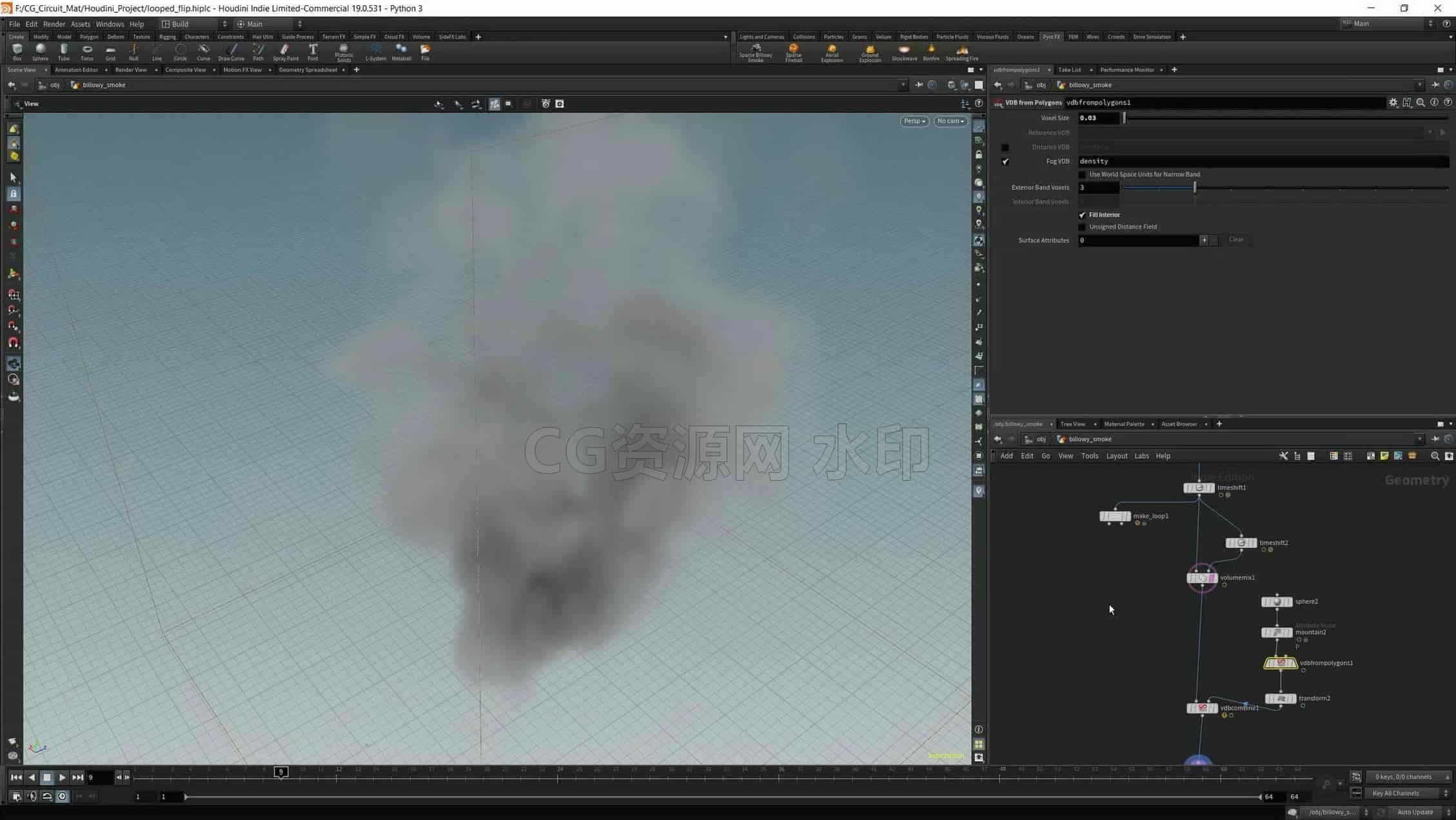图片[9]-第168篇 Houdini和UE5中的实时VFX Realtime VFX in Houdini & Unreal 5虚幻搜索-B站/公众号:特效向