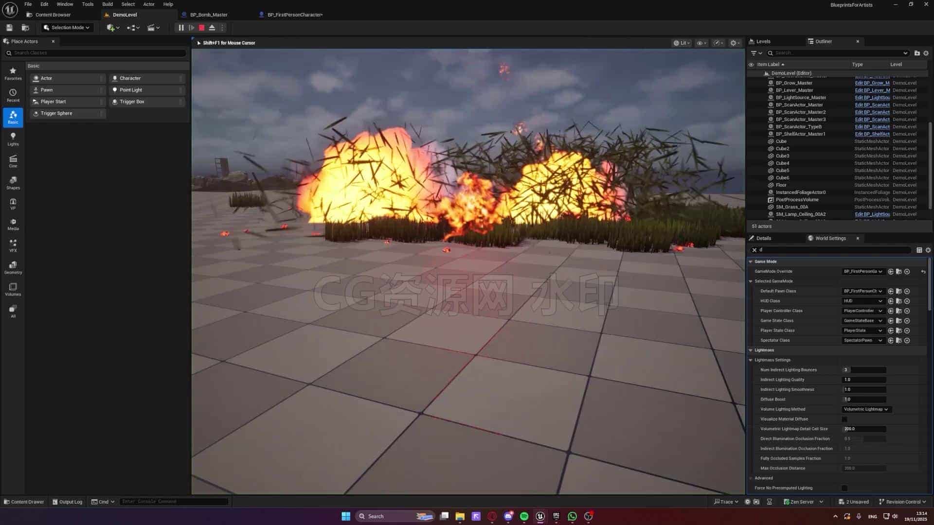 图片[5]-cgcircurt深入学习UE5虚幻引擎5中蓝图艺术简化蓝图 Unreal Engine 5 Blueprints for Artistscgcircurt深入学习UE5虚幻引擎5中蓝图艺术简化蓝图 Unreal Engine 5 Blueprints for Artists基础入门-B站/公众号:特效向