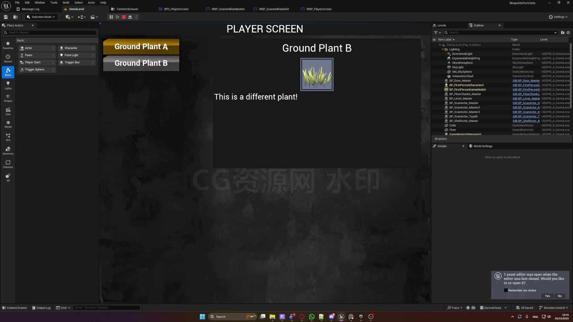 图片[4]-cgcircurt深入学习UE5虚幻引擎5中蓝图艺术简化蓝图 Unreal Engine 5 Blueprints for Artistscgcircurt深入学习UE5虚幻引擎5中蓝图艺术简化蓝图 Unreal Engine 5 Blueprints for Artists基础入门-B站/公众号:特效向