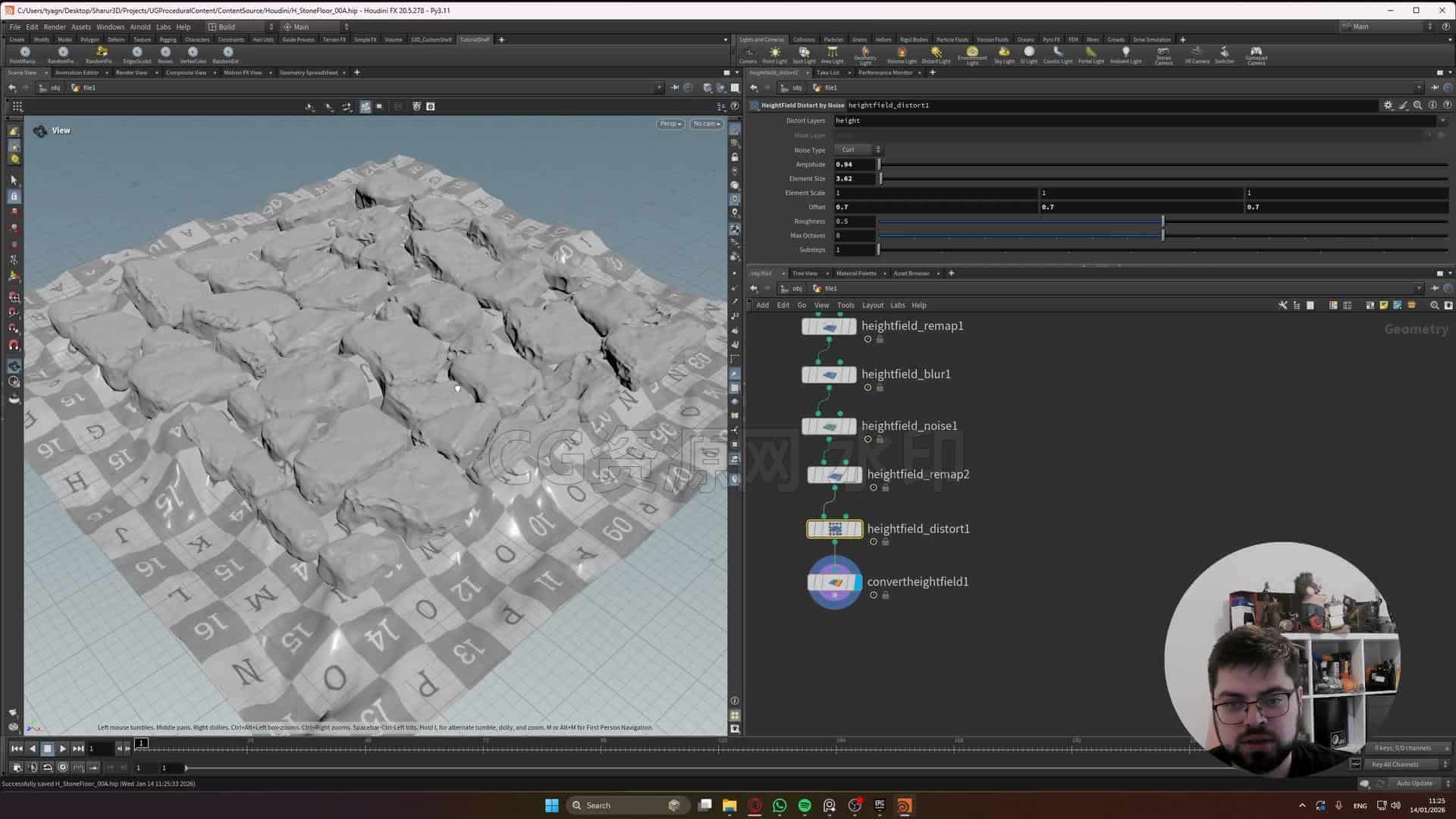 图片[4]-Houdini & UE5 程序化环境虚幻5 Unreal Generalist: Houdini Procedural Environment-B站/公众号:特效向