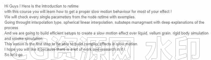 图片[2]-第19篇  Houdini时间重映射（效果变速、慢动作、升格延时）Introduction to Retime-B站/公众号:特效向