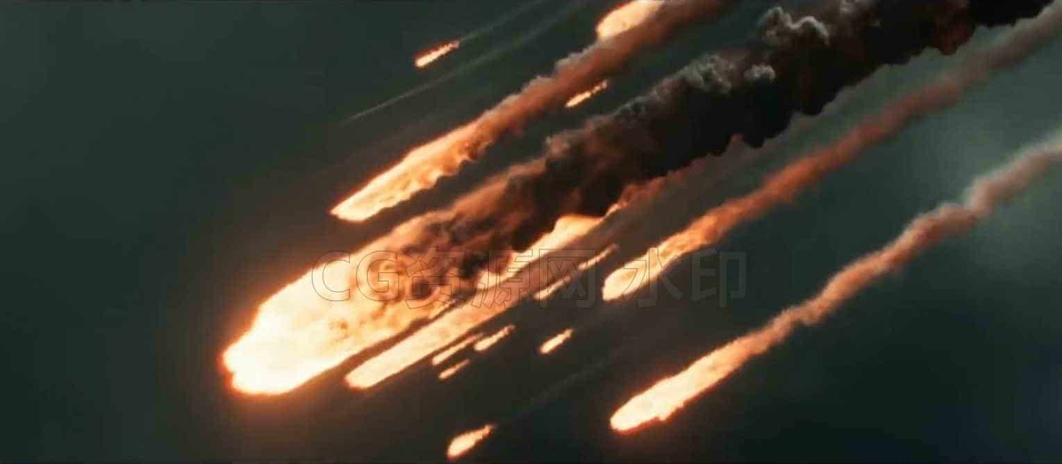 houdini19火箭拖尾工程流星彗星-B站/公众号:特效向