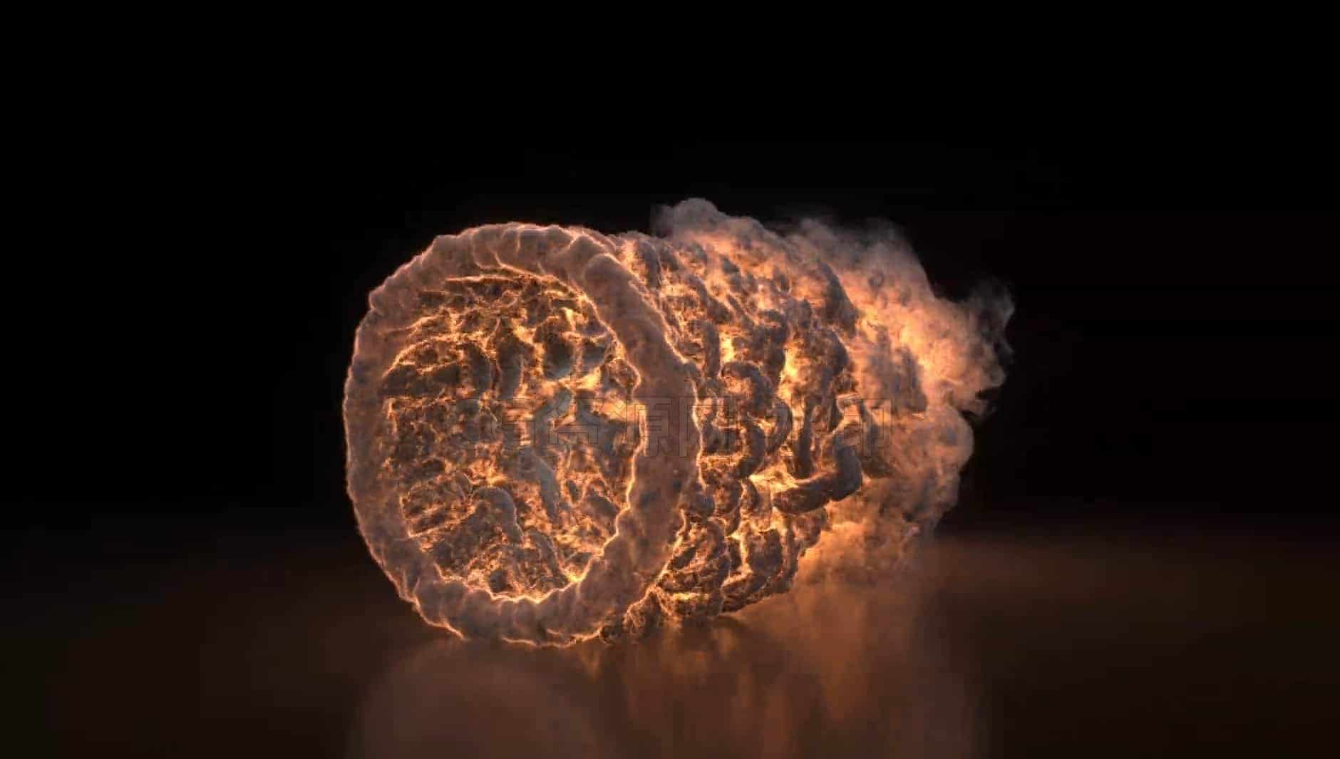 smoke portal Houdini 21火焰传送门工程-B站/公众号:特效向