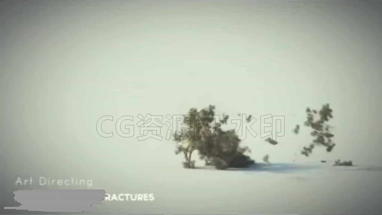 Houdini动态树木动力学碰撞断裂模拟全流程教学-5小时高强度实战-B站/公众号:特效向