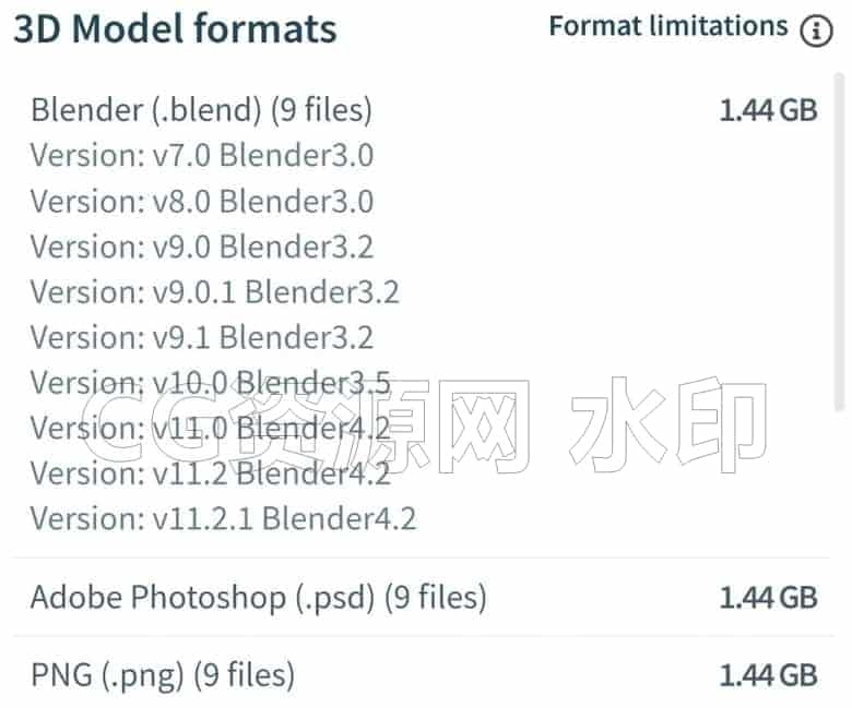 图片[3]-blender模型B 猫娘少女-B站/公众号:特效向