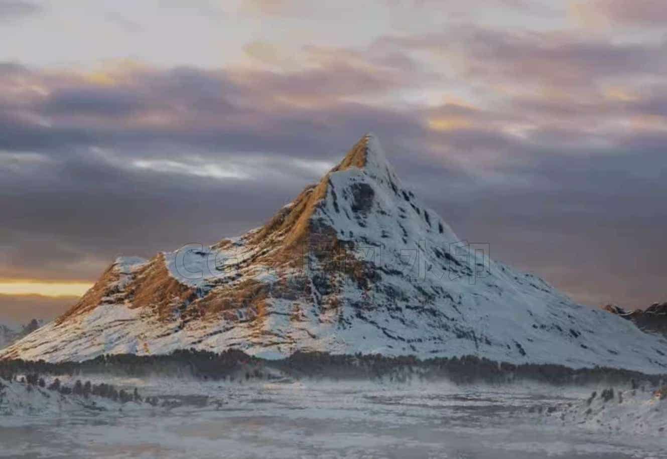 图片[2]-Blender自然3D大场景环境山脉海洋森林沙漠云天气场景全面教程CGBoost Master 3D Environments in Blender-B站/公众号:特效向