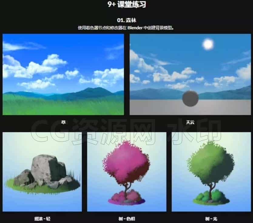 图片[5]-Coloso教程 Blender三渲二3D动漫场景创作 Sangwoo Park（中文字幕）-B站/公众号:特效向