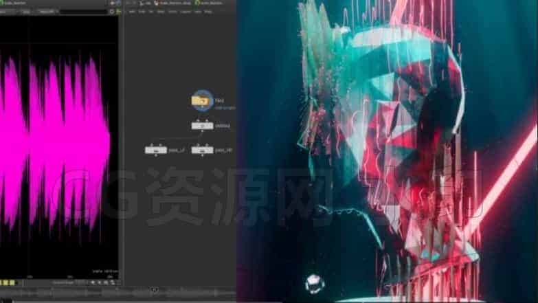 图片[2]-graphicINmotion会员频道-Houdini音频反应音乐可视化案例【订阅】-B站/公众号:特效向