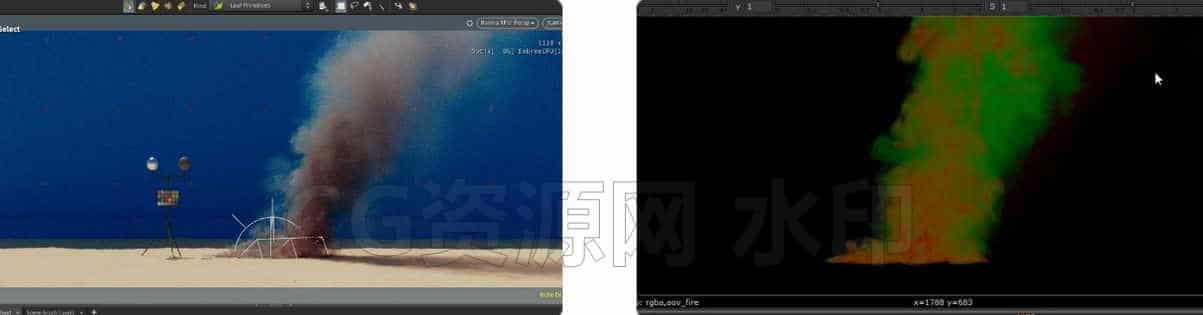 图片[2]-已修复链接-高质量烟火Houdini & Karma XPU和Nuke掌握电影质量的火焰燃烧效果-B站/公众号:特效向