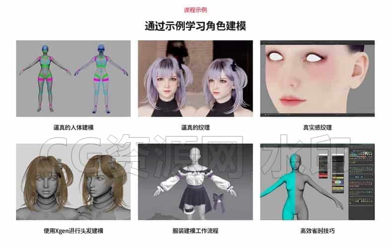 图片[4]-coloso使用Maya创建逼真的角色maya打造照片级角色完整指南60课时-B站/公众号:特效向
