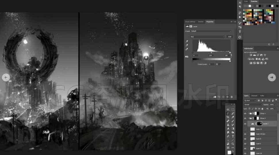 图片[2]-Blender打造震撼夜景都市概念艺术课程视频【机翻中字】-B站/公众号:特效向