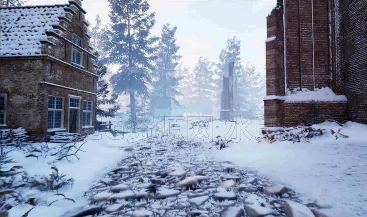 图片[2]-在Blender和Unreal引擎中创建雪地环境snow-B站/公众号:特效向