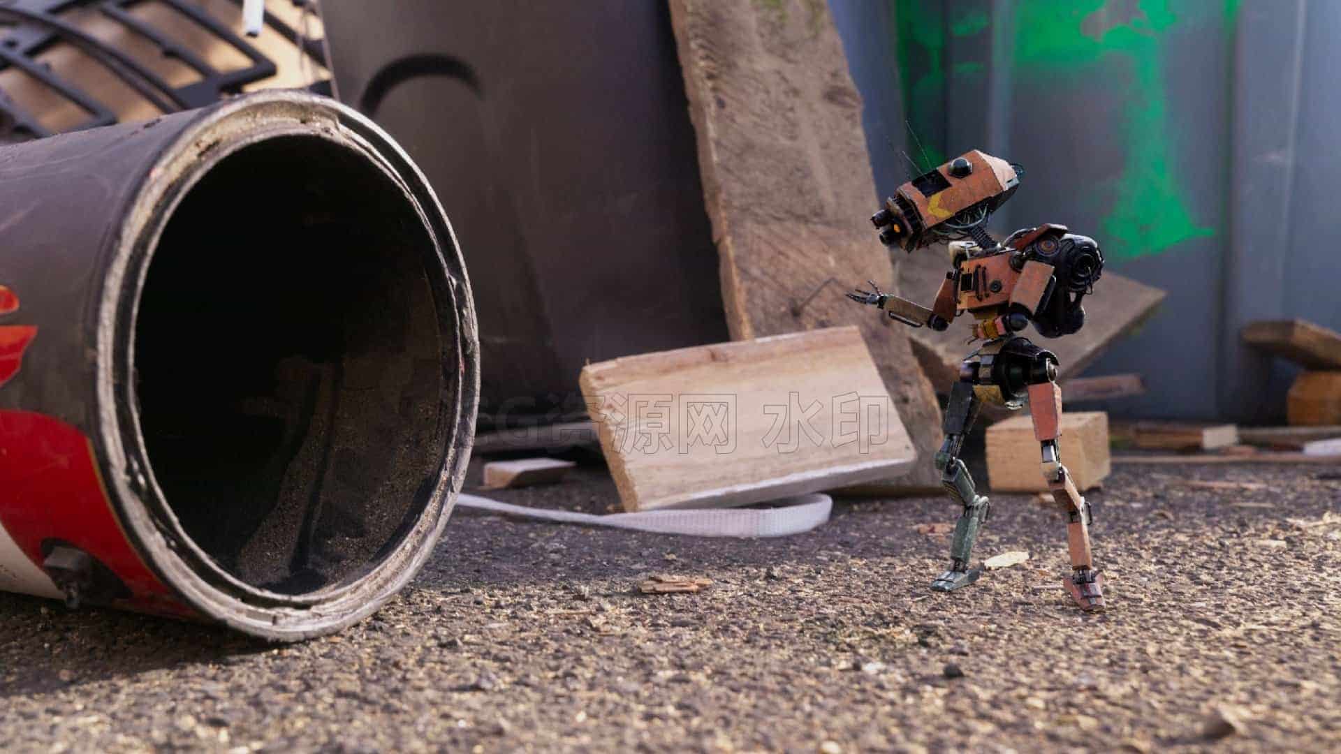 图片[2]-Houdini中的电影制作流程 -机器人绑定&动画&渲染学校   HS-246: Houdini for Filmmakers-B站/公众号:特效向
