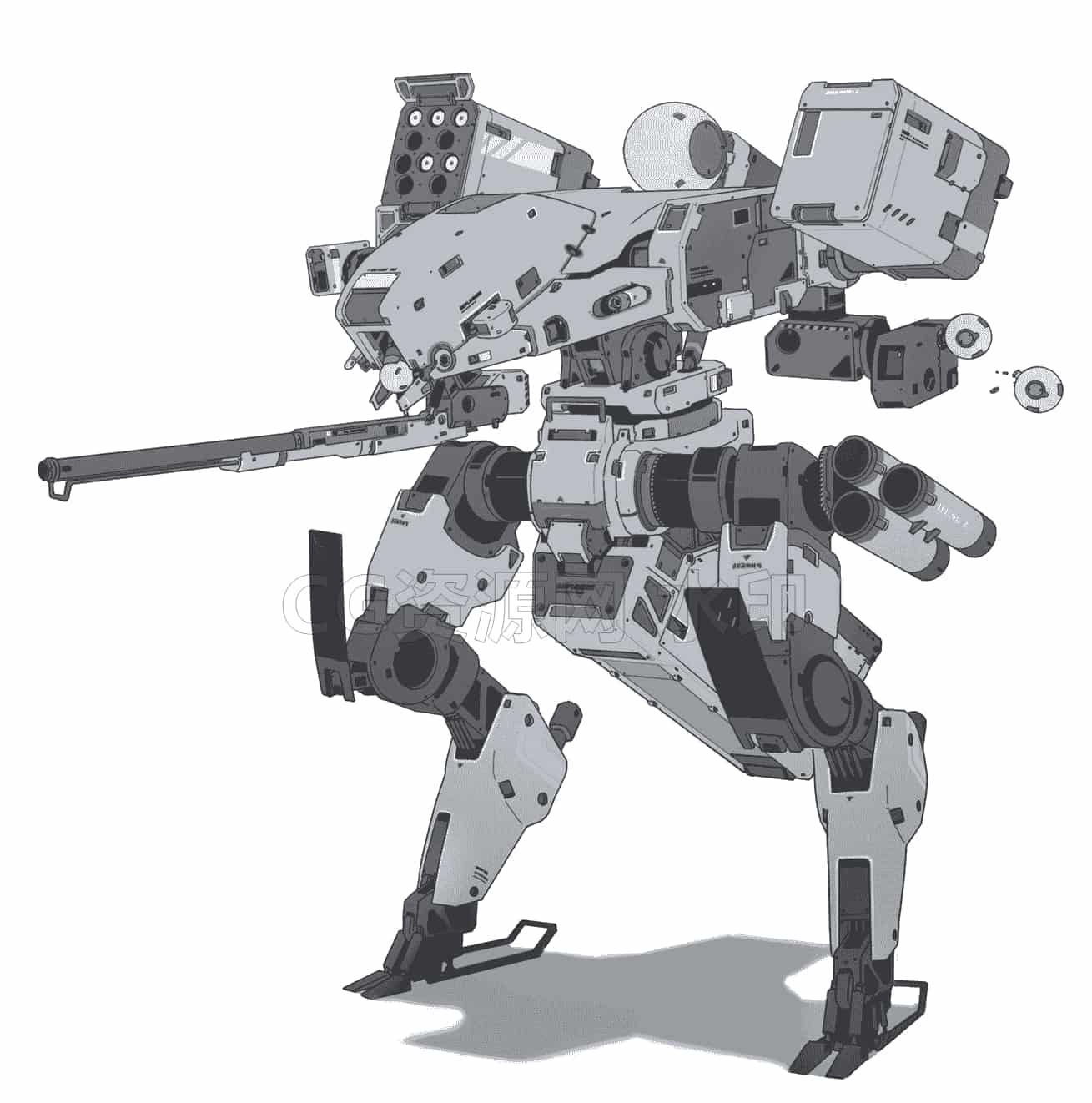 图片[3]-blender机甲案例教程适合有基础进阶的人-B站/公众号:特效向