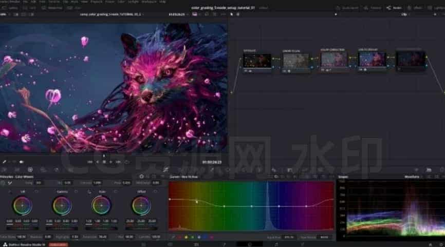 图片[5]-Blender渲染作品导入达芬奇调色教程-B站/公众号:特效向