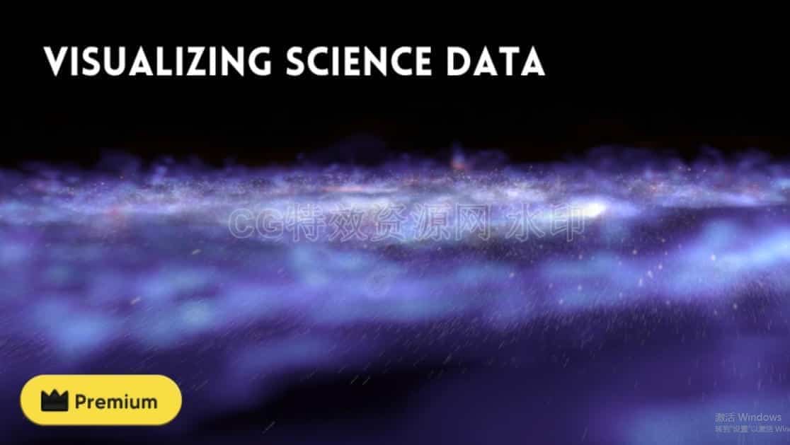 Houdini科学数据可视化科学数据可视化旋涡粒子抽象 学校HS-247: Visualizing Science Data