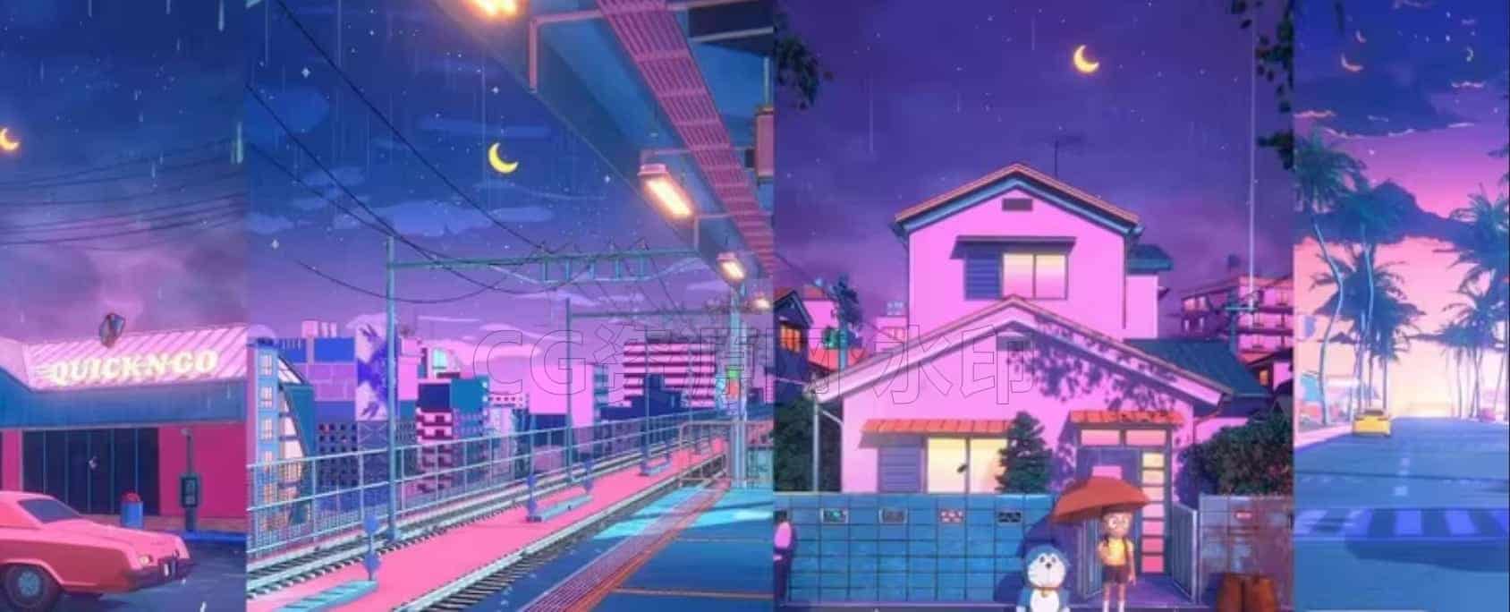 图片[2]-Blender教程卡通插画复古风格厨房-B站/公众号:特效向