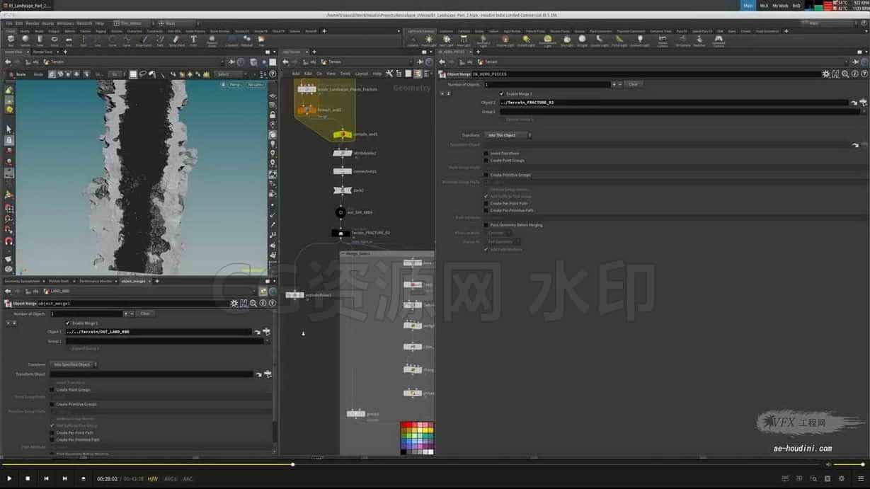 图片[6]-138篇 影视级世界末日大楼倒塌地陷Apocalypse: Inferno Complete Houdini Training-B站/公众号:特效向
