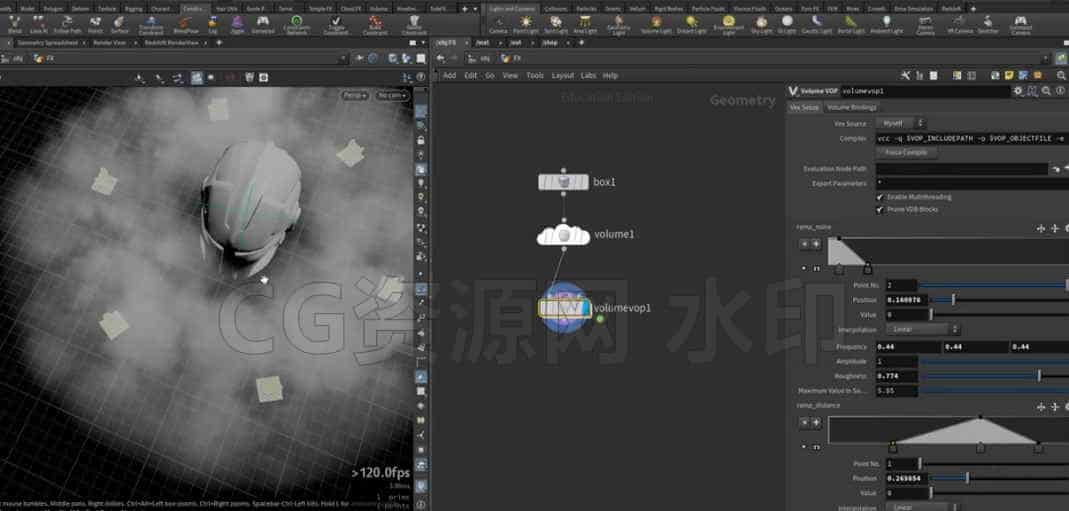 图片[6]-voxyde第176篇 houdini激光镭射扫描显形物体效果Laser Reveal VFX-B站/公众号:特效向