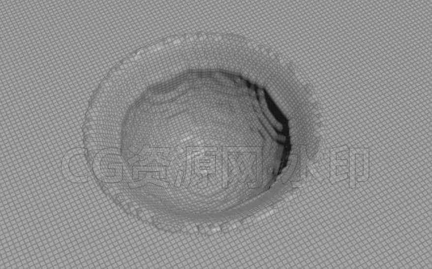 28-类似水面滴落-hip工程文件臀部-B站/公众号:特效向