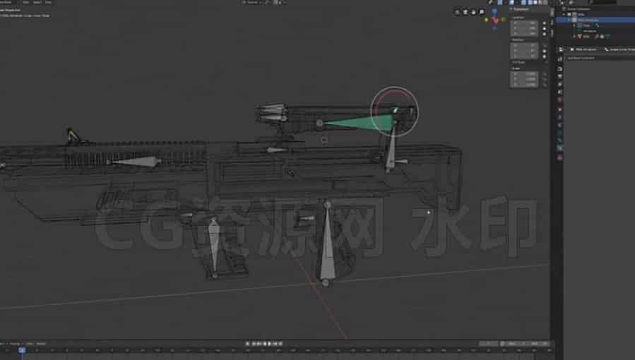 图片[2]-Blender教程 硬表面建模3D教程-B站/公众号:特效向