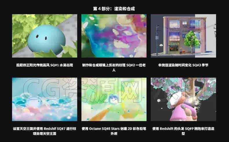 图片[3]-Coloso大师课程-C4D动画MV制作：从概念到创作【韩语|||发音+精翻中字字幕】-B站/公众号:特效向