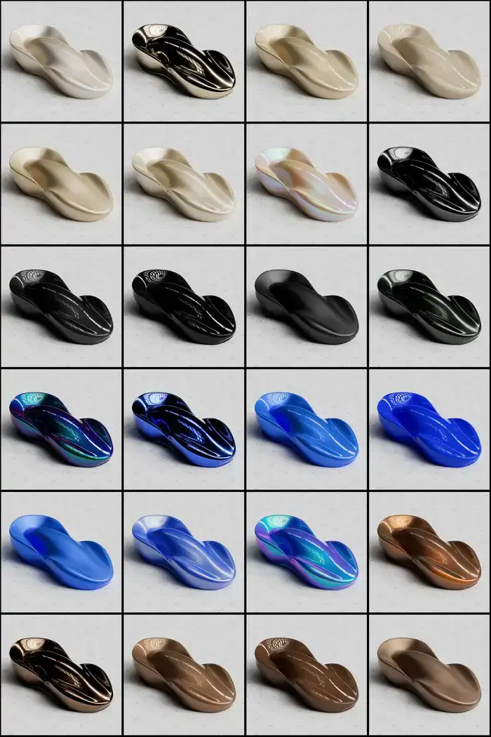 图片[8]-140 款顶级 C4D 汽车漆面库-B站/公众号:特效向
