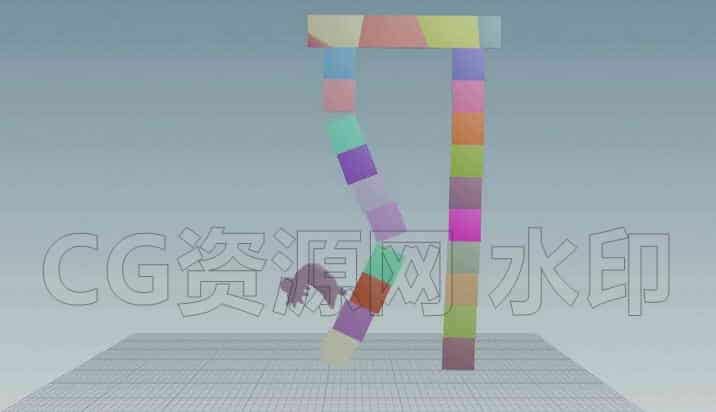 2D刚体模拟（包含HIP文件）2D Rigid Body Simulation (HIP File Included)-B站/公众号:特效向