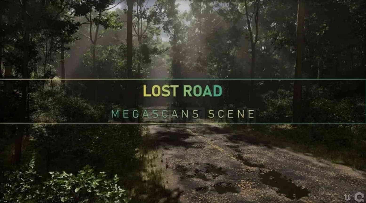 UE5.4借助 Megascans制作场景#教程-B站/公众号:特效向