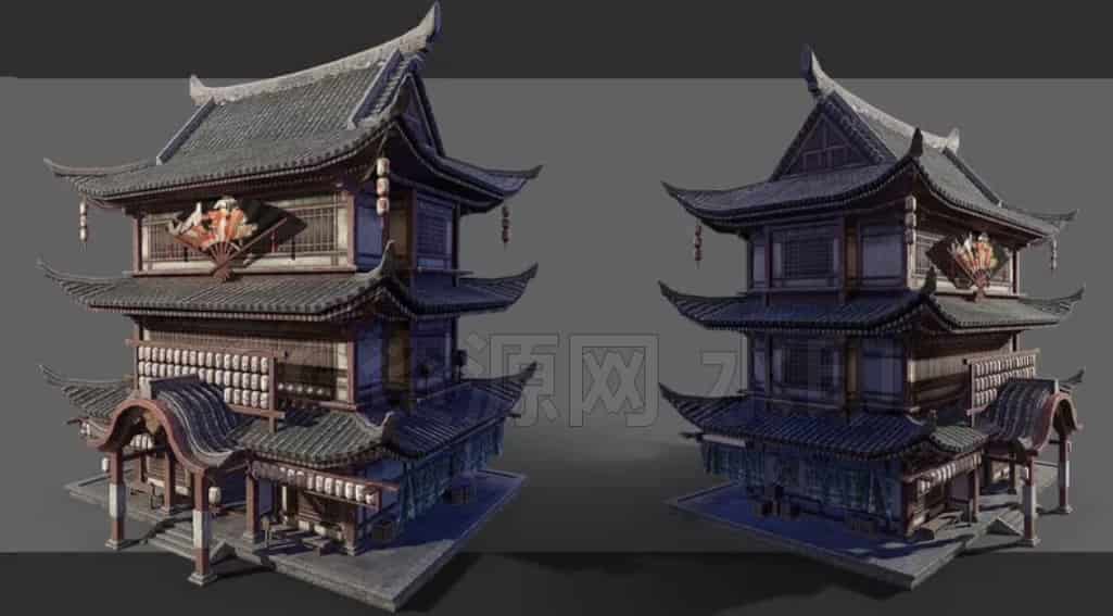 图片[2]-Houdini UE5程序化古建筑,视频教程与素材源文件-B站/公众号:特效向