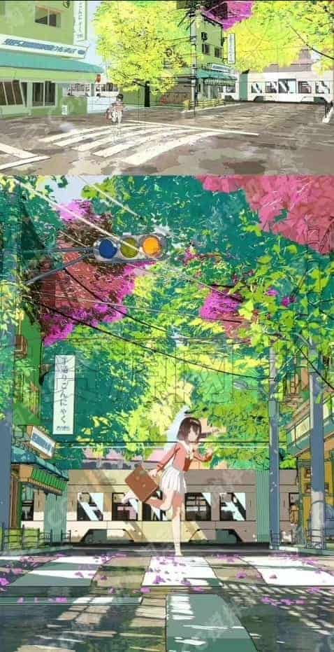 图片[2]-blender动漫三渲二风格化场景十字路口卡通渲染模型3D素-B站/公众号:特效向