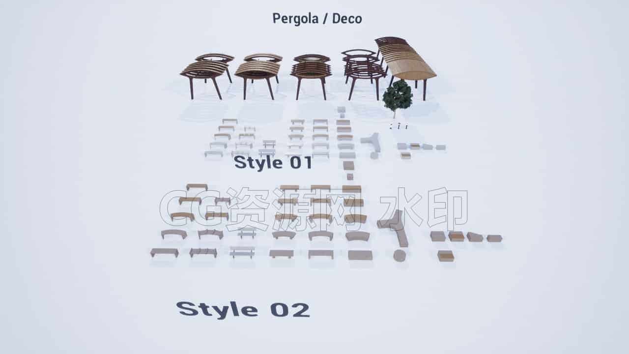 图片[2]-Park_2公园_2-UE5动作库-B站/公众号:特效向
