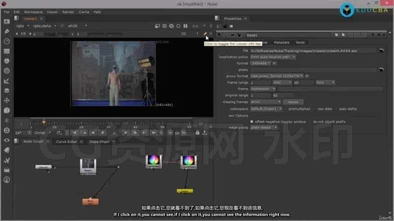 图片[3]-Nuke VFX数字合成和3D集成教程-B站/公众号:特效向
