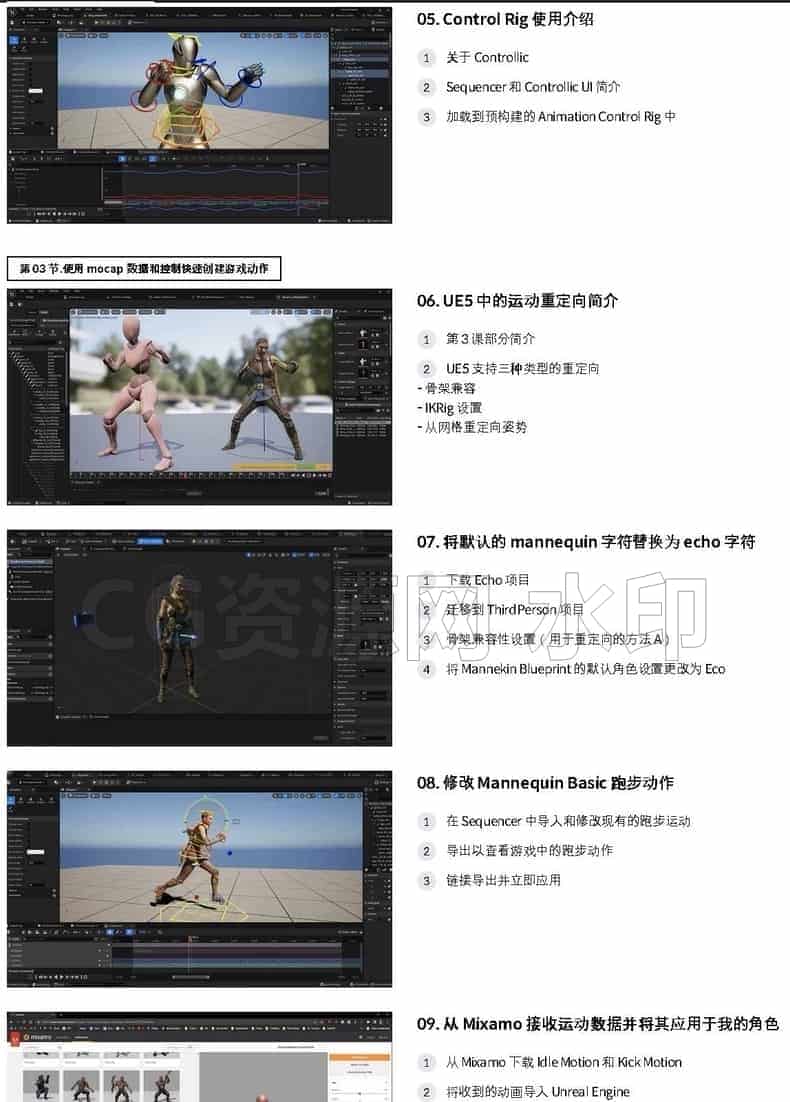 图片[3]-s012 面向动漫艺术家的虚幻引擎使用指南动画师的UE5动画指南教程-B站/公众号:特效向