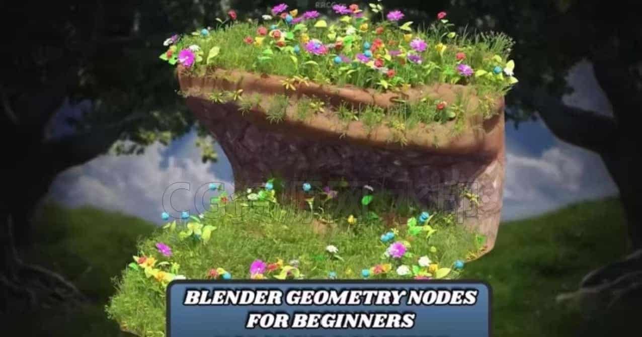 图片[2]-从基础到高级技巧使用Blender几何节点创建3D树-B站/公众号:特效向